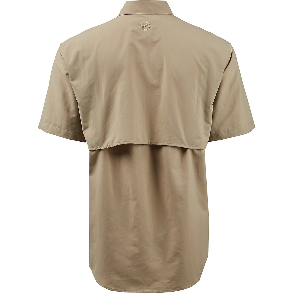 Magellan Outdoors Men's Laguna Madre Solid Short Sleeve Fishing Shirt