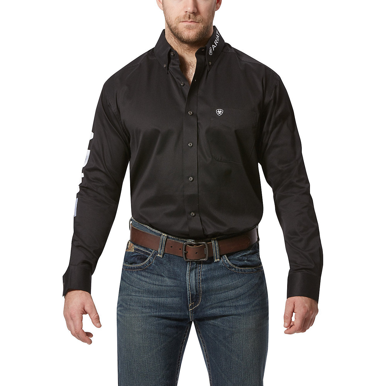 Ariat Men's Team Logo Twill Classic Fit Button Down Shirt