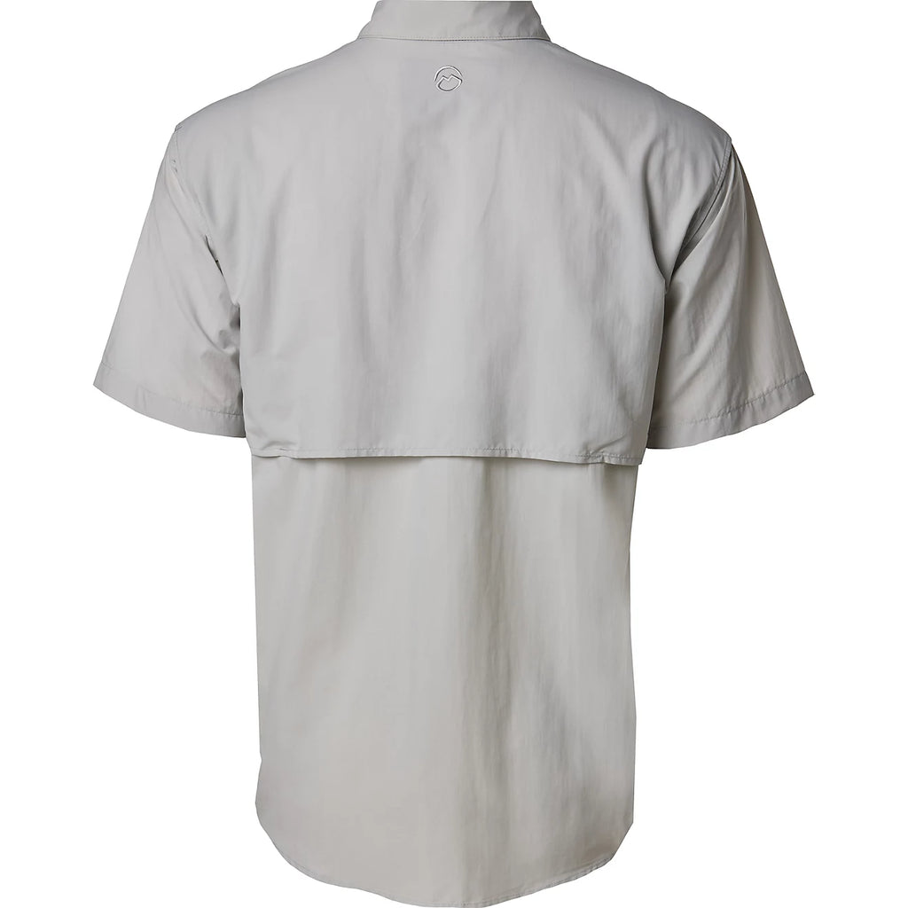 Magellan Outdoors Men's Laguna Madre Solid Short Sleeve Fishing Shirt