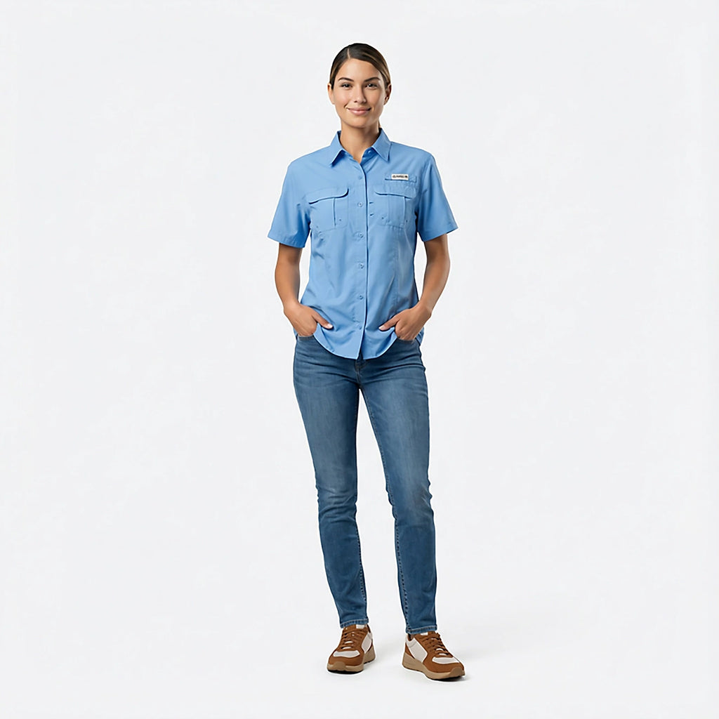 Magellan Outdoors Women's Laguna Madre Short Sleeve Fishing T-shirt