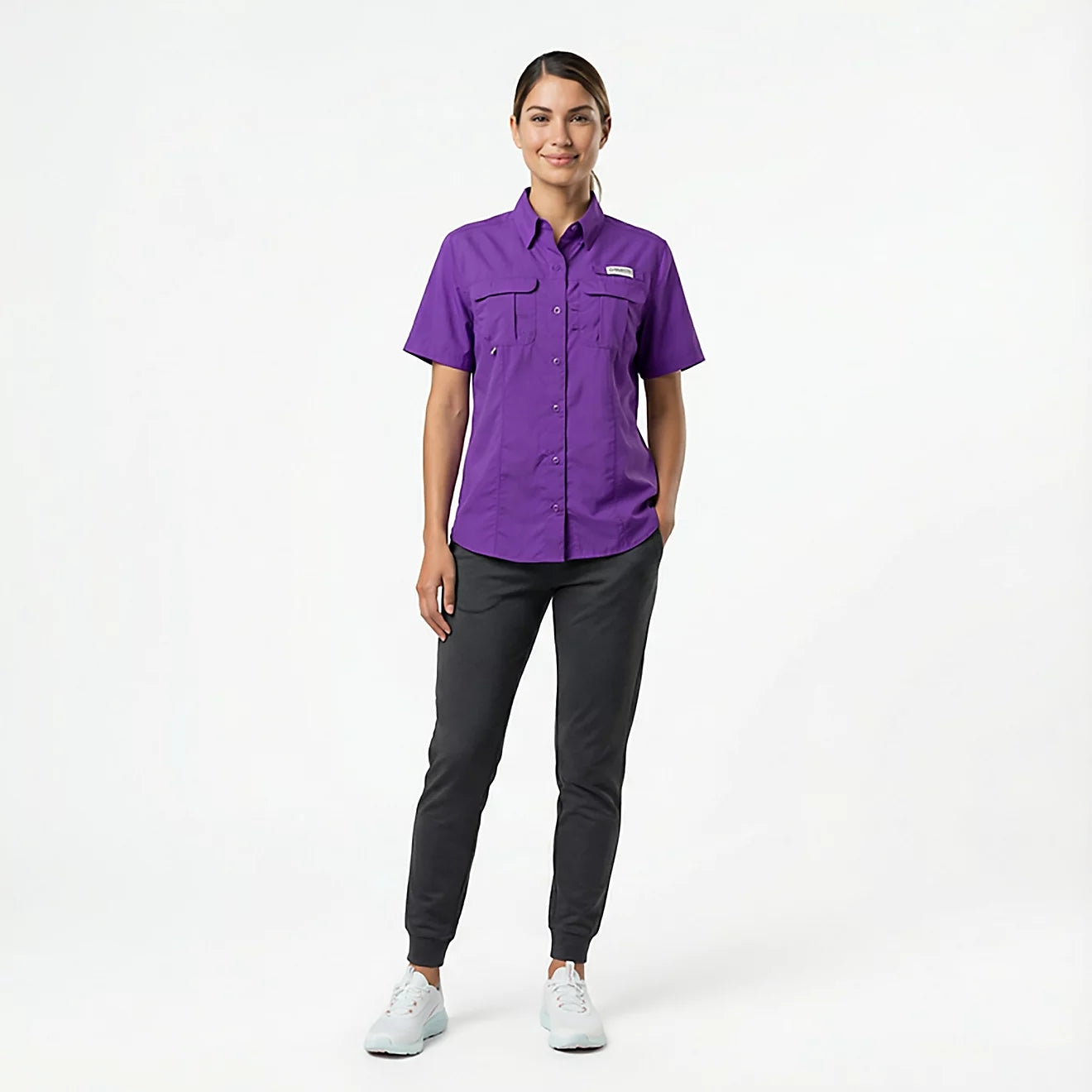 Magellan Outdoors Women's Laguna Madre Short Sleeve Fishing T-shirt