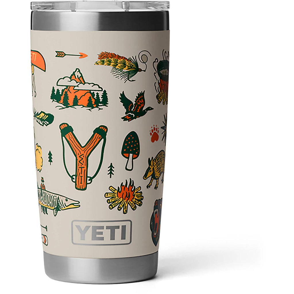 The YETI DuraCoat Rambler 20 oz Tumbler