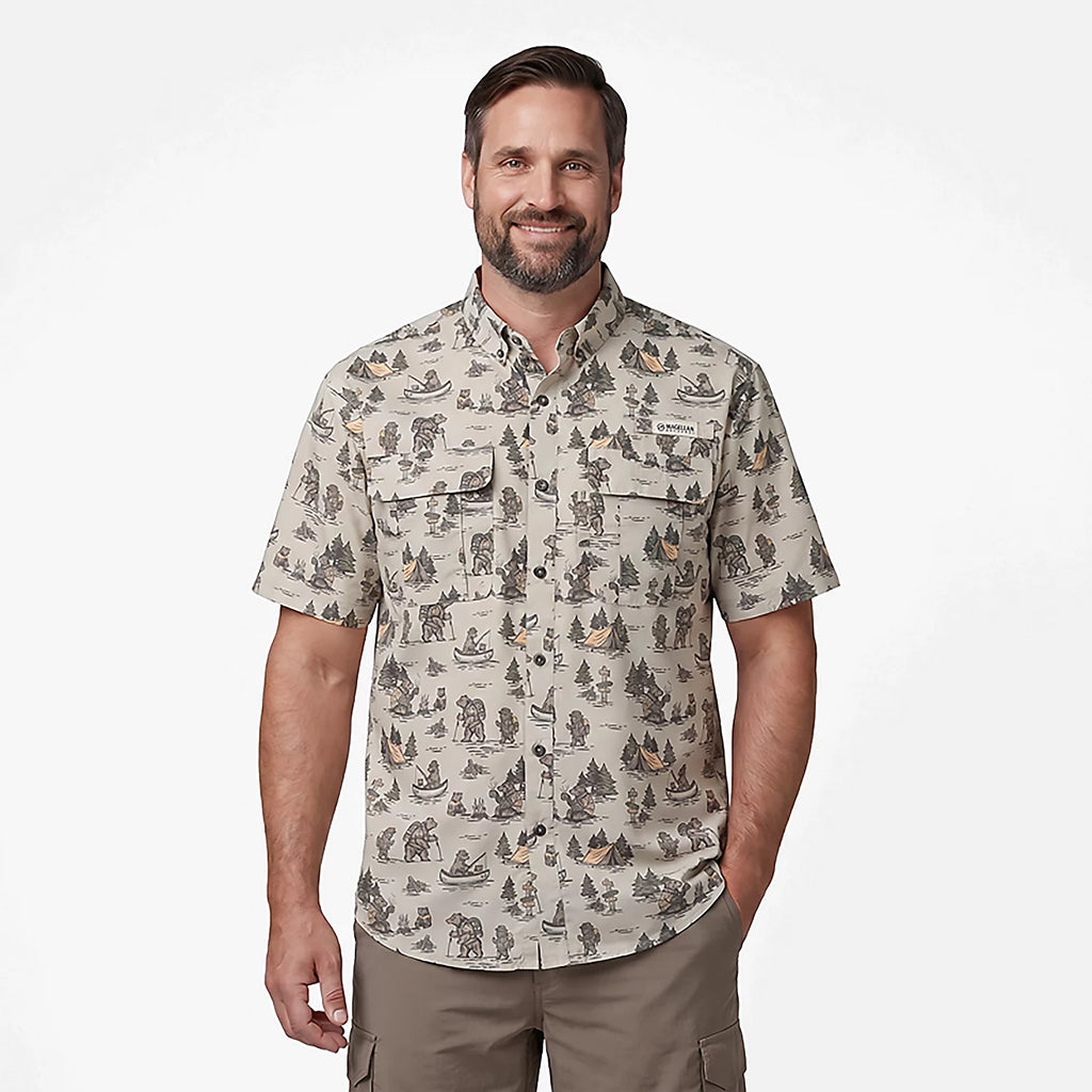 Magellan Outdoors Men's Laguna Madre Father's Day Short Sleeve Fishing T-Shirt