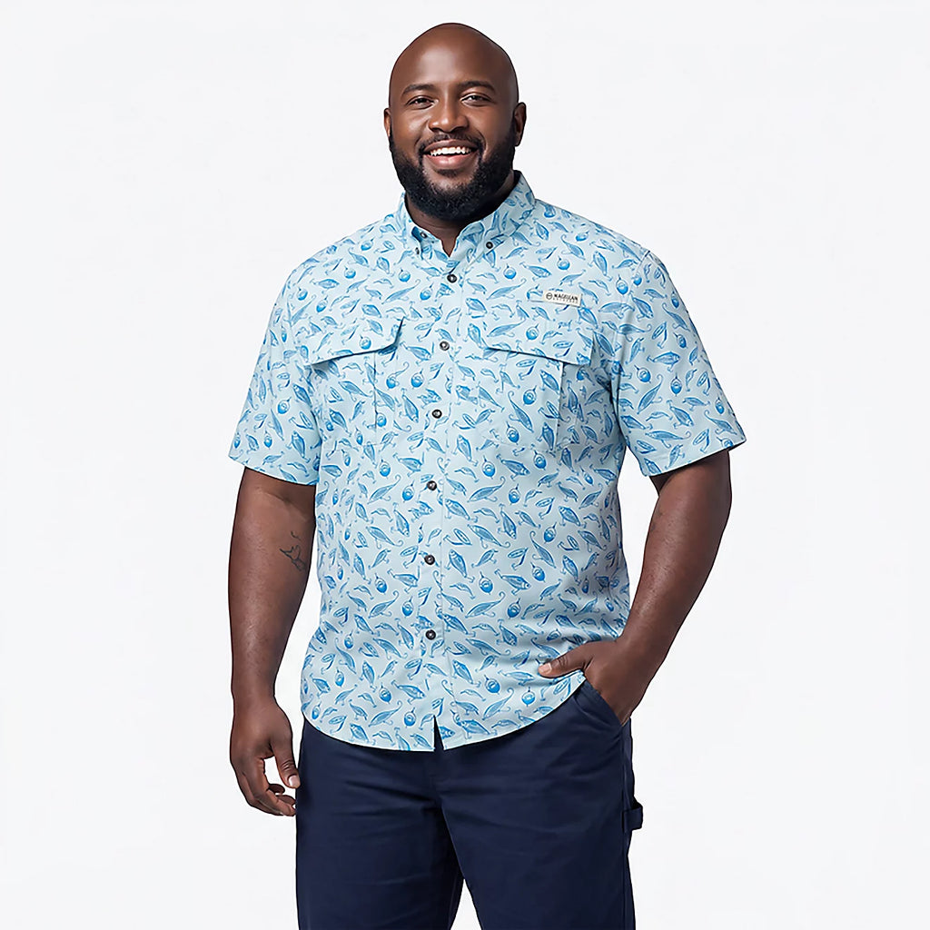 Magellan Outdoors Men's Laguna Madre Father's Day Short Sleeve Fishing T-Shirt